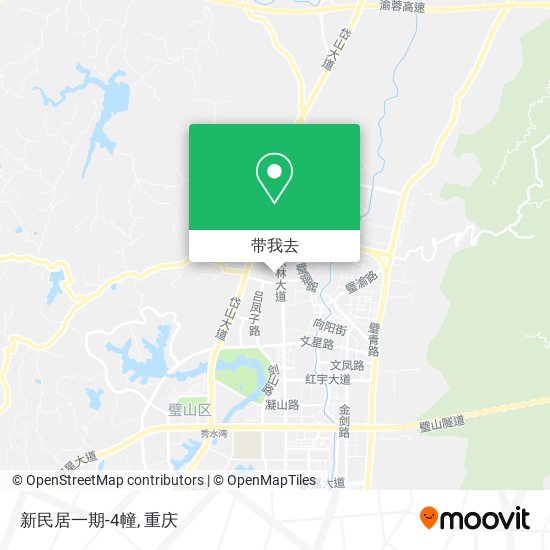 新民居一期-4幢地图