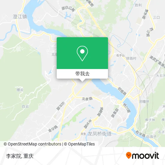 李家院地图