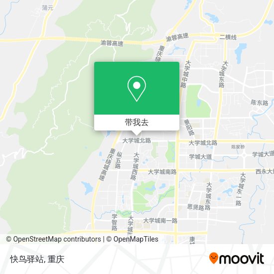 快鸟驿站地图