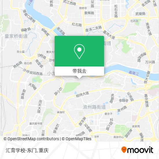 汇育学校-东门地图