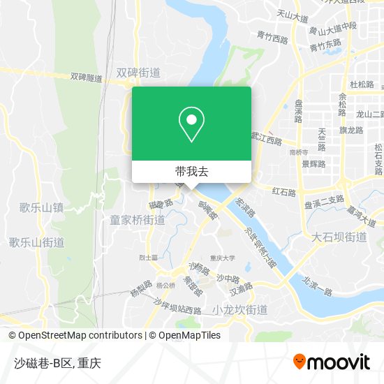 沙磁巷-B区地图