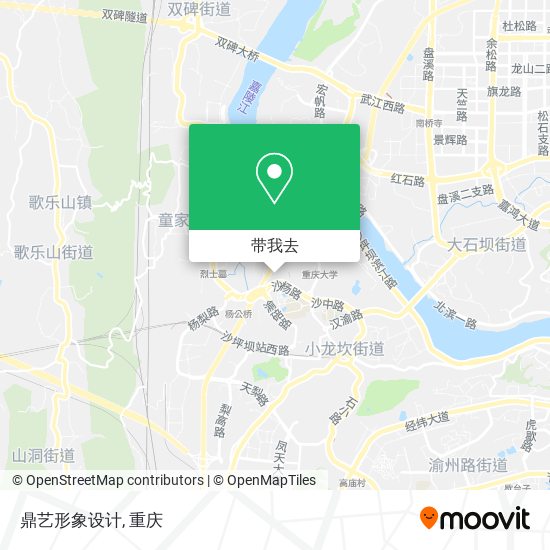鼎艺形象设计地图