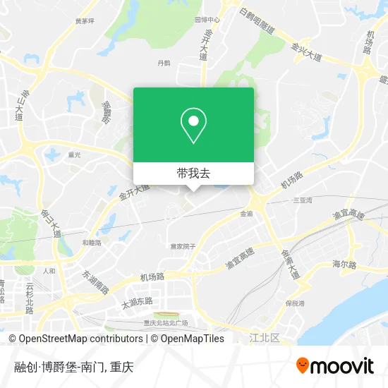 融创·博爵堡-南门地图