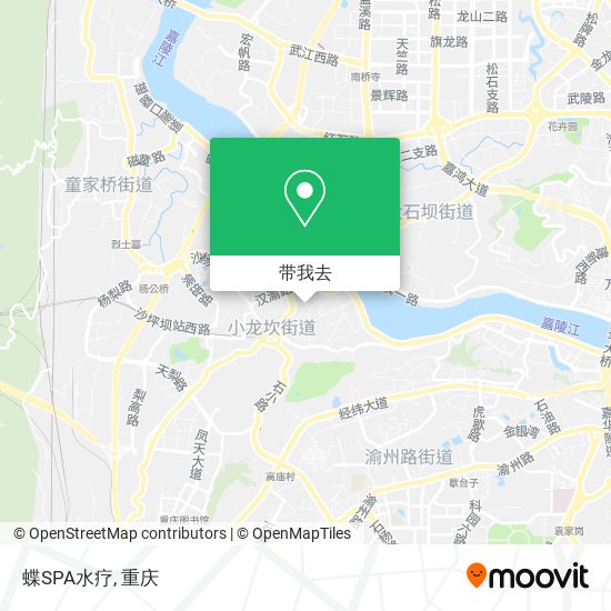蝶SPA水疗地图