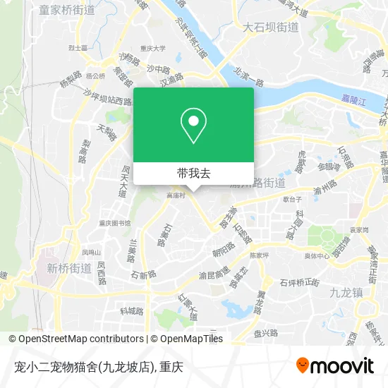 宠小二宠物猫舍(九龙坡店)地图