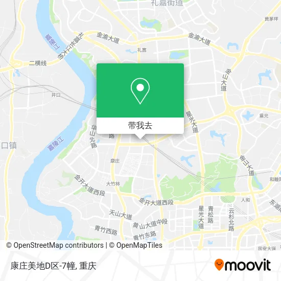 康庄美地D区-7幢地图