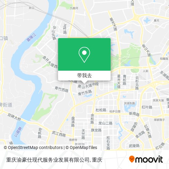 重庆渝豪仕现代服务业发展有限公司地图