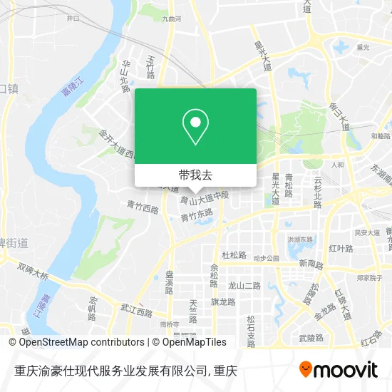 重庆渝豪仕现代服务业发展有限公司地图