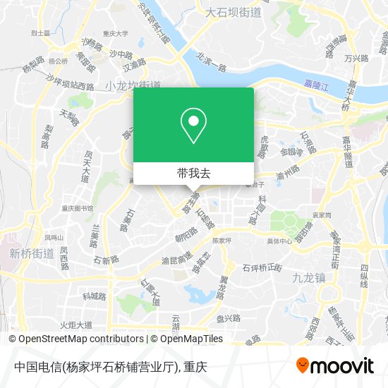 中国电信(杨家坪石桥铺营业厅)地图