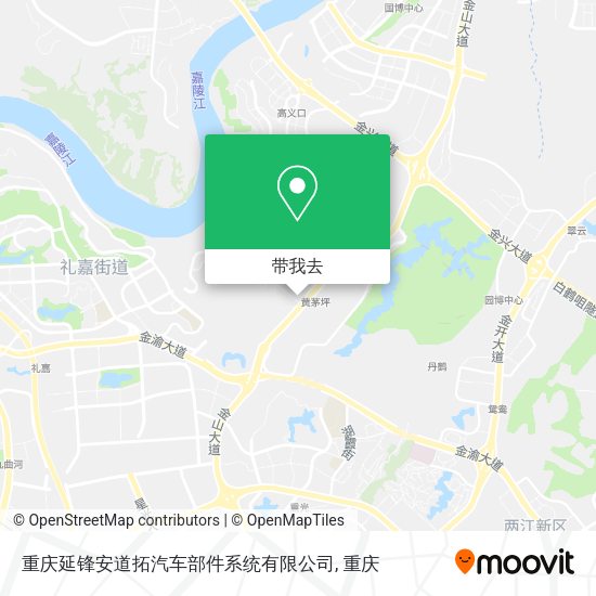 重庆延锋安道拓汽车部件系统有限公司地图