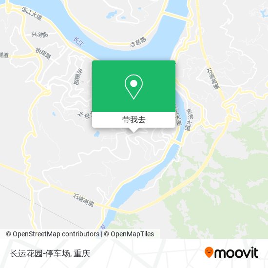 长运花园-停车场地图