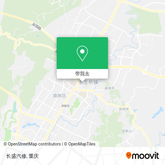 长盛汽修地图