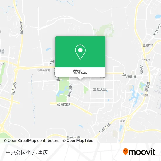中央公园小学地图