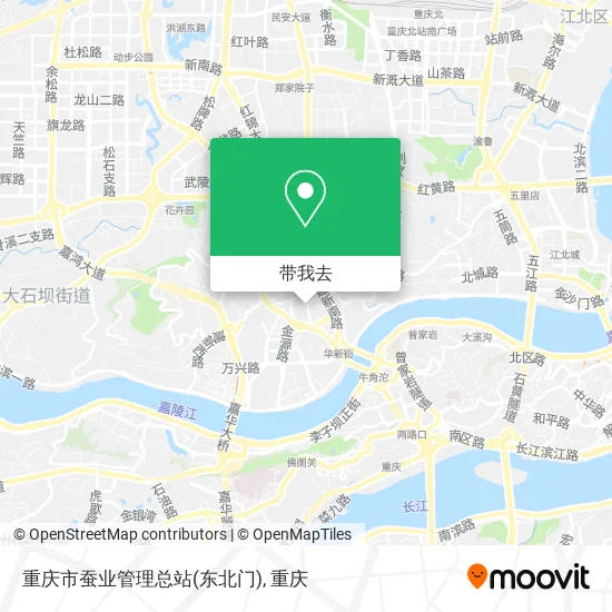重庆市蚕业管理总站(东北门)地图