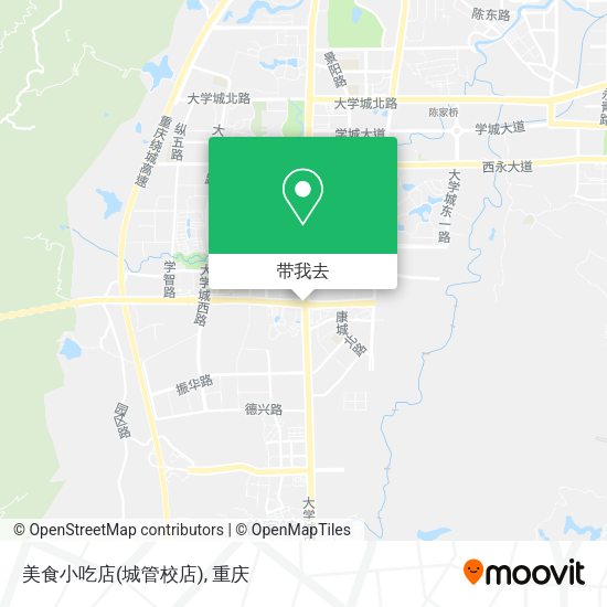 美食小吃店(城管校店)地图