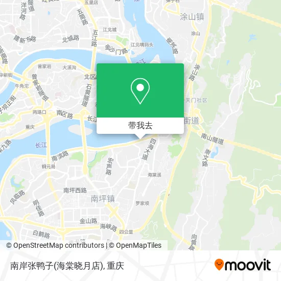 南岸张鸭子(海棠晓月店)地图