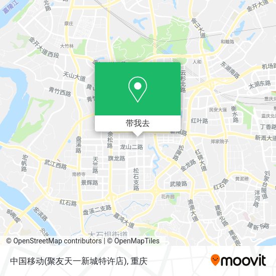 中国移动(聚友天一新城特许店)地图