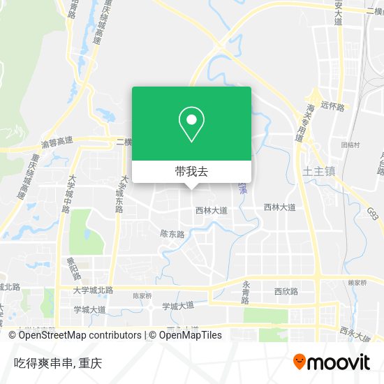 吃得爽串串地图