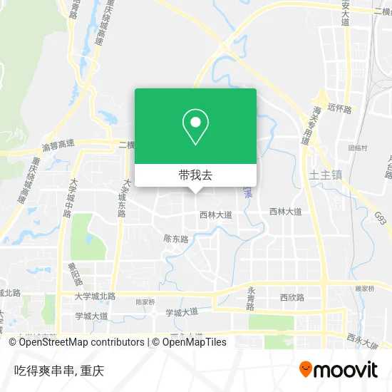 吃得爽串串地图