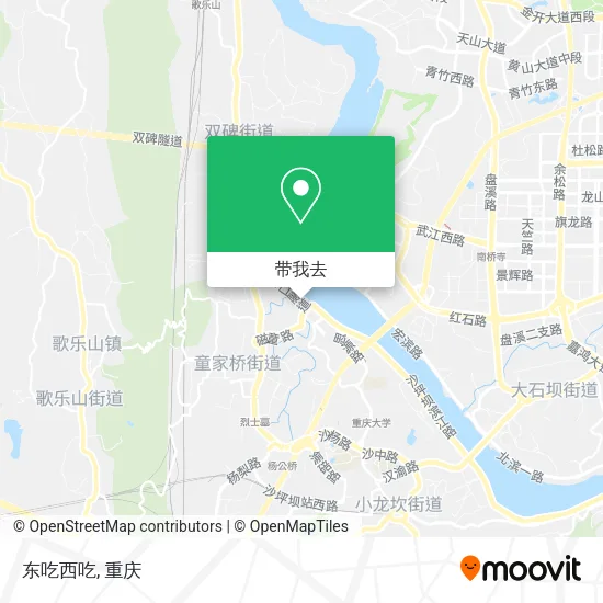东吃西吃地图