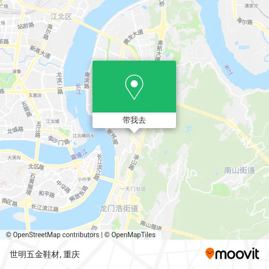 世明五金鞋材地图