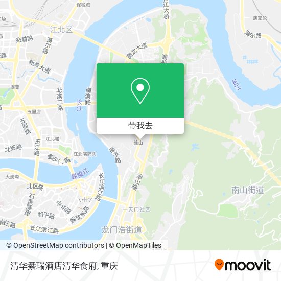 清华綦瑞酒店清华食府地图