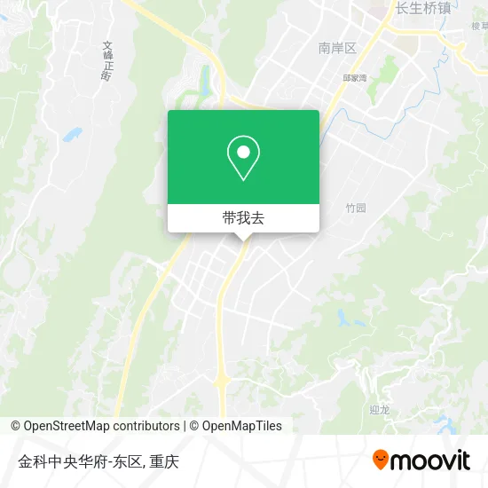金科中央华府-东区地图