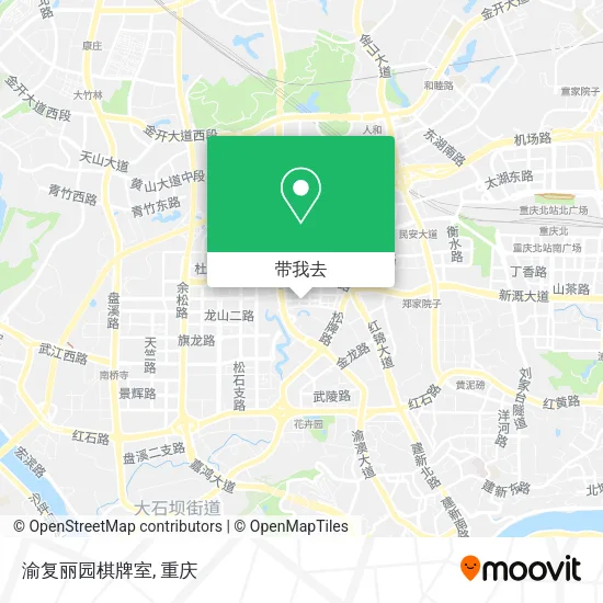 渝复丽园棋牌室地图