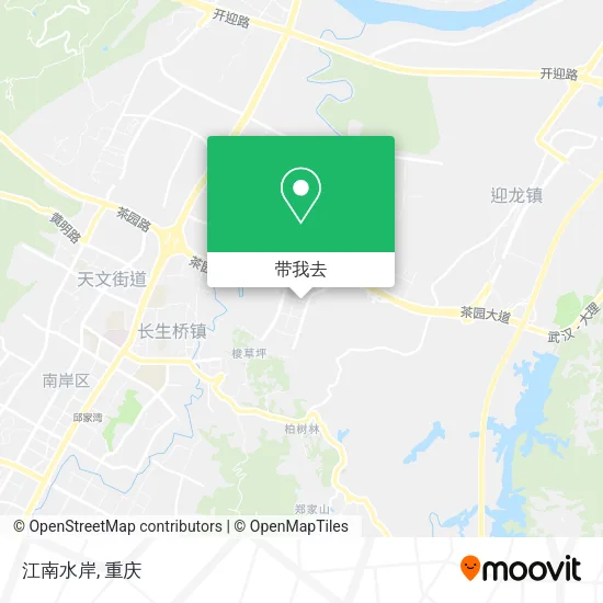 江南水岸地图