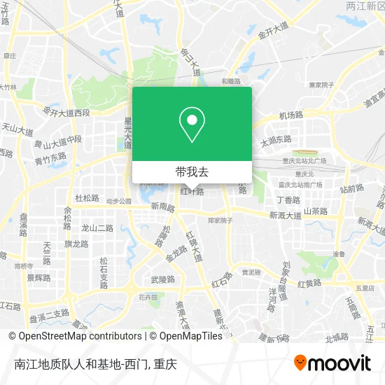 南江地质队人和基地-西门地图