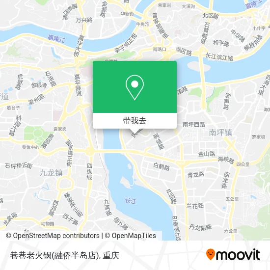 巷巷老火锅(融侨半岛店)地图
