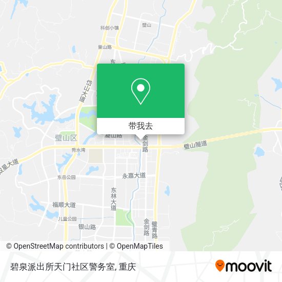 碧泉派出所天门社区警务室地图