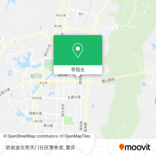 碧泉派出所天门社区警务室地图