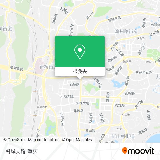 科城支路地图