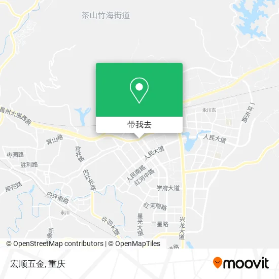 宏顺五金地图