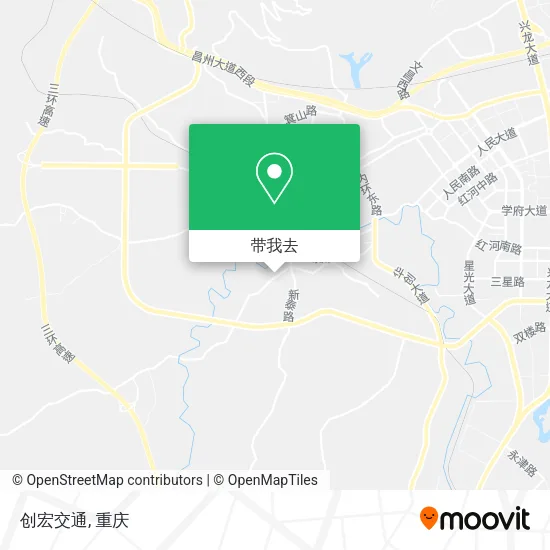 创宏交通地图