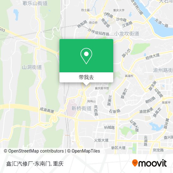 鑫汇汽修厂-东南门地图