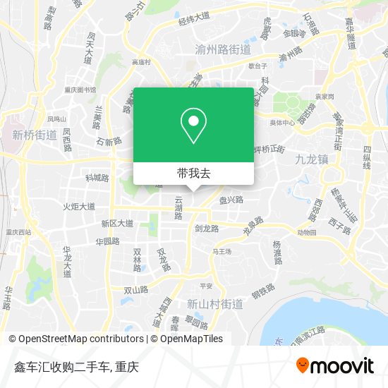 鑫车汇收购二手车地图