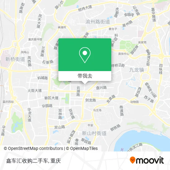 鑫车汇收购二手车地图