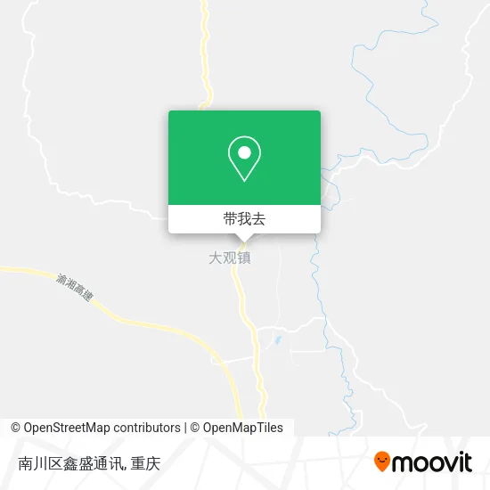 南川区鑫盛通讯地图