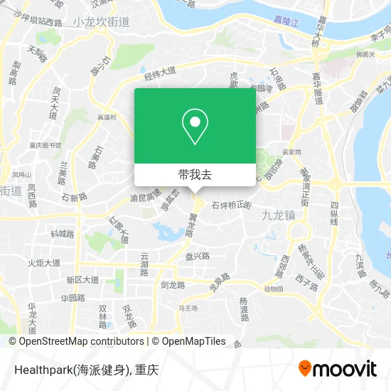 Healthpark(海派健身)地图