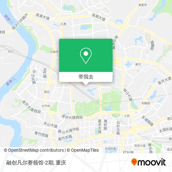 融创凡尔赛领馆-2期地图