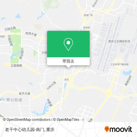 老干中心幼儿园-南门地图