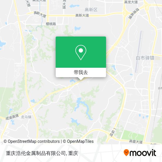 重庆浩伦金属制品有限公司地图