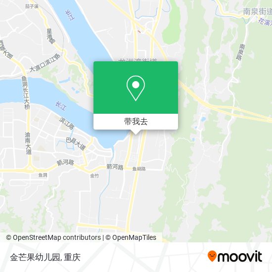 金芒果幼儿园地图