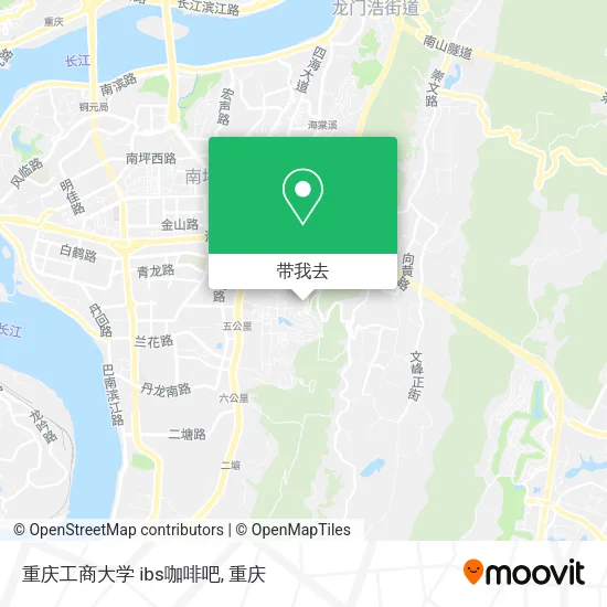 重庆工商大学 ibs咖啡吧地图