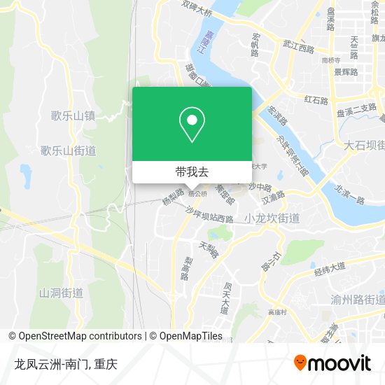 龙凤云洲-南门地图