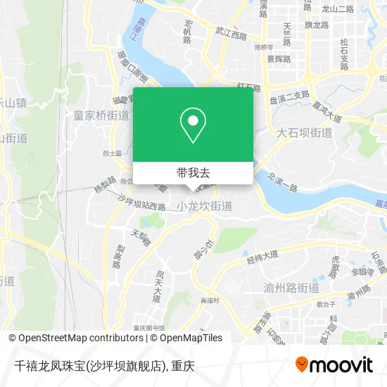 千禧龙凤珠宝(沙坪坝旗舰店)地图
