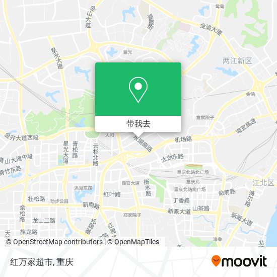 红万家超市地图