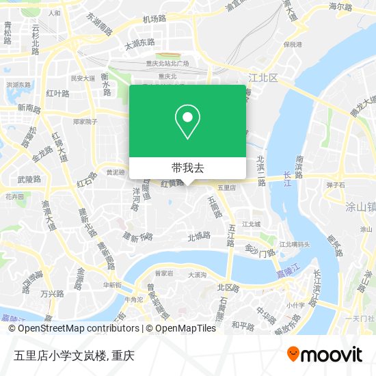 五里店小学文岚楼地图